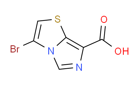CAS No. 1352898-75-9, 3-Bromoimidazo[5,1-b]thiazole-7-carboxylic acid