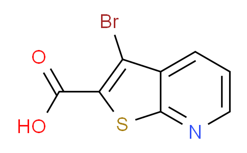 CAS No. 72832-25-8, 3-Bromothieno[2,3-b]pyridine-2-carboxylic acid