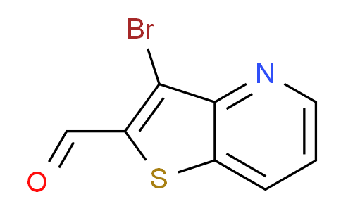 CAS No. 1367941-75-0, 3-Bromothieno[3,2-b]pyridine-2-carbaldehyde