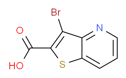 CAS No. 1104630-93-4, 3-Bromothieno[3,2-b]pyridine-2-carboxylic acid