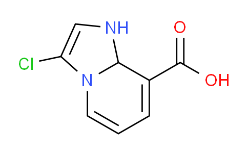 CAS No. 1257852-46-2, 3-Chloro-1,8a-dihydroimidazo[1,2-a]pyridine-8-carboxylic acid