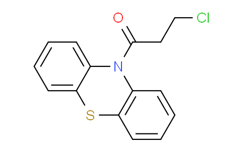 CAS No. 4091-91-2, 3-Chloro-1-(10H-phenothiazin-10-yl)propan-1-one