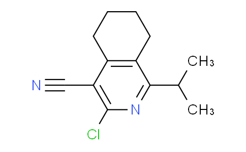 CAS No. 361534-70-5, 3-Chloro-1-isopropyl-5,6,7,8-tetrahydroisoquinoline-4-carbonitrile