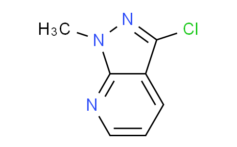 CAS No. 116855-06-2, 3-Chloro-1-methyl-1H-pyrazolo[3,4-b]pyridine