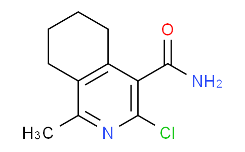 CAS No. 1279216-09-9, 3-Chloro-1-methyl-5,6,7,8-tetrahydroisoquinoline-4-carboxamide