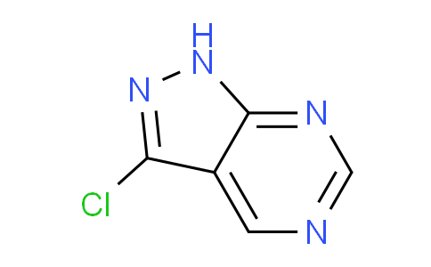 CAS No. 1823231-03-3, 3-Chloro-1H-pyrazolo[3,4-d]pyrimidine
