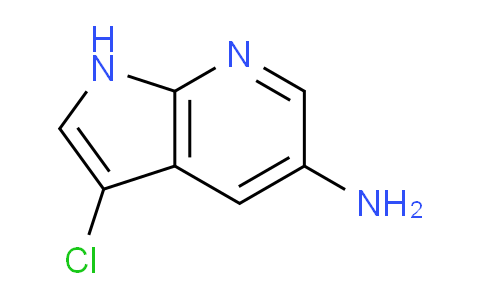 CAS No. 1190322-70-3, 3-Chloro-1H-pyrrolo[2,3-b]pyridin-5-amine