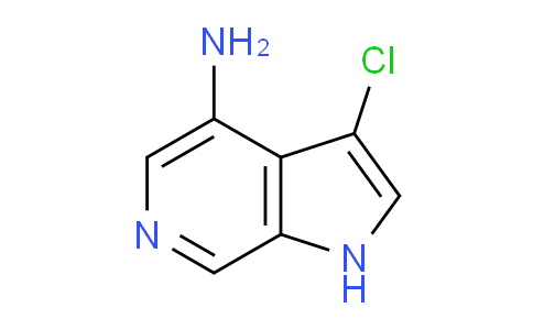 CAS No. 1190319-12-0, 3-Chloro-1H-pyrrolo[2,3-c]pyridin-4-amine
