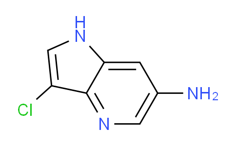 CAS No. 1190318-80-9, 3-Chloro-1H-pyrrolo[3,2-b]pyridin-6-amine