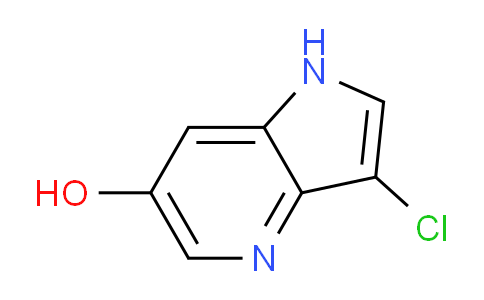 CAS No. 1190316-89-2, 3-Chloro-1H-pyrrolo[3,2-b]pyridin-6-ol