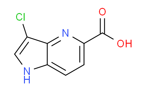 CAS No. 1190312-13-0, 3-Chloro-1H-pyrrolo[3,2-b]pyridine-5-carboxylic acid