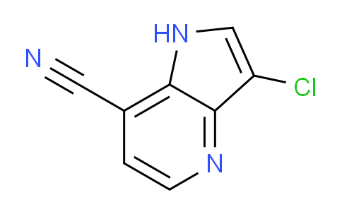 CAS No. 1190319-02-8, 3-Chloro-1H-pyrrolo[3,2-b]pyridine-7-carbonitrile