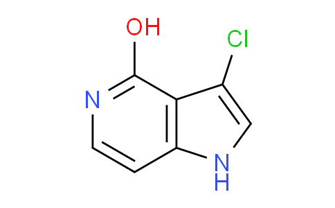 CAS No. 117332-46-4, 3-Chloro-1H-pyrrolo[3,2-c]pyridin-4-ol