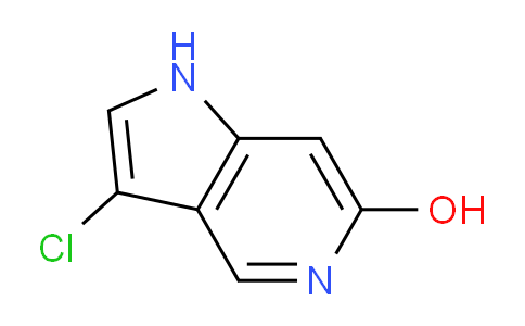 CAS No. 1190319-69-7, 3-Chloro-1H-pyrrolo[3,2-c]pyridin-6-ol