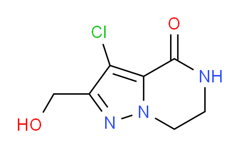 CAS No. 1382786-15-3, 3-Chloro-2-(hydroxymethyl)-6,7-dihydropyrazolo[1,5-a]pyrazin-4(5H)-one