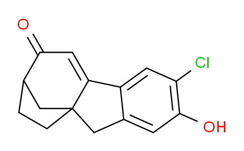 CAS No. 1039456-87-5, 3-Chloro-2-hydroxy-7,8,9,10-tetrahydro-6H-7,9a-methanobenzo[a]azulen-6-one