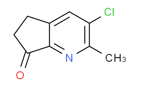 CAS No. 1447606-10-1, 3-Chloro-2-methyl-5H-cyclopenta[b]pyridin-7(6H)-one