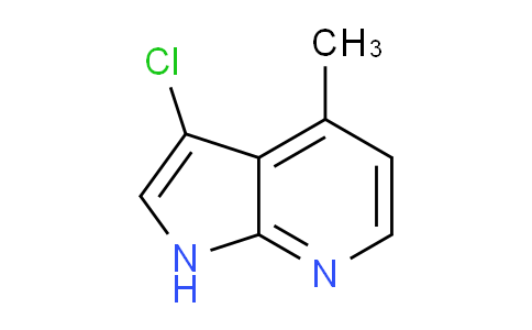 CAS No. 1190313-82-6, 3-Chloro-4-methyl-1H-pyrrolo[2,3-b]pyridine