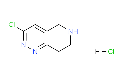 CAS No. 1314770-27-8, 3-Chloro-5,6,7,8-tetrahydropyrido[4,3-c]pyridazine hydrochloride