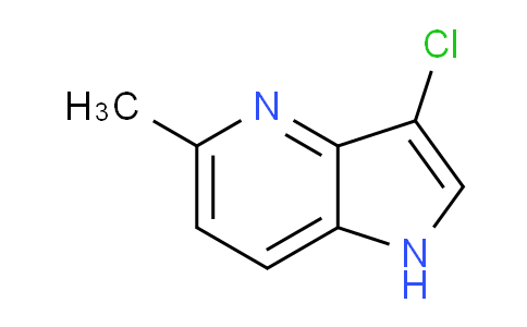 CAS No. 1190312-07-2, 3-Chloro-5-methyl-1H-pyrrolo[3,2-b]pyridine