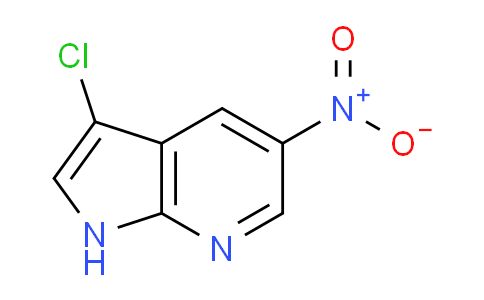 CAS No. 1190318-05-8, 3-Chloro-5-nitro-1H-pyrrolo[2,3-b]pyridine