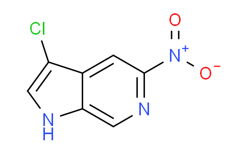 CAS No. 1167056-11-2, 3-Chloro-5-nitro-1H-pyrrolo[2,3-c]pyridine