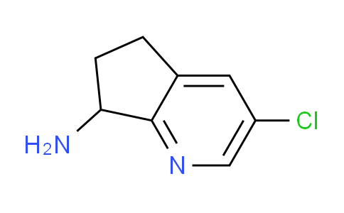 CAS No. 1823338-11-9, 3-Chloro-6,7-dihydro-5H-cyclopenta[b]pyridin-7-amine