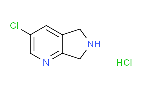 CAS No. 1956367-19-3, 3-Chloro-6,7-dihydro-5H-pyrrolo[3,4-b]pyridine hydrochloride