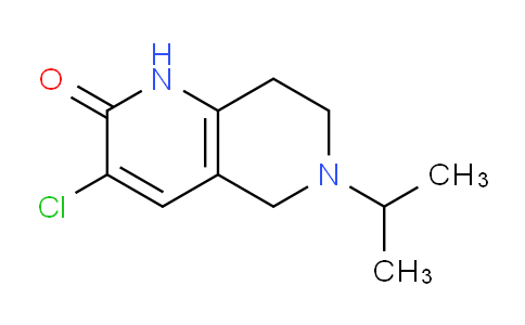 CAS No. 1779123-08-8, 3-Chloro-6-isopropyl-5,6,7,8-tetrahydro-1,6-naphthyridin-2(1H)-one