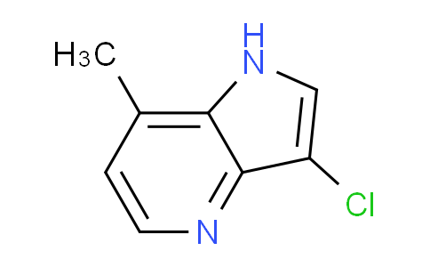 CAS No. 1190312-33-4, 3-Chloro-7-methyl-1H-pyrrolo[3,2-b]pyridine