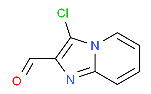 CAS No. 497058-00-1, 3-Chloroimidazo[1,2-a]pyridine-2-carbaldehyde