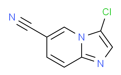 CAS No. 1019027-68-9, 3-Chloroimidazo[1,2-a]pyridine-6-carbonitrile