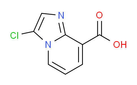 CAS No. 133427-03-9, 3-Chloroimidazo[1,2-a]pyridine-8-carboxylic acid