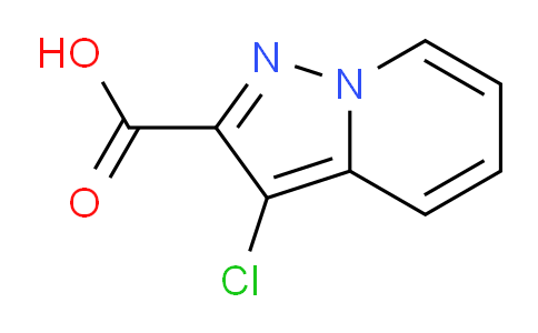 CAS No. 876379-78-1, 3-Chloropyrazolo[1,5-a]pyridine-2-carboxylic acid