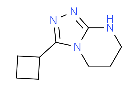 CAS No. 1365988-32-4, 3-Cyclobutyl-5,6,7,8-tetrahydro-[1,2,4]triazolo[4,3-a]pyrimidine