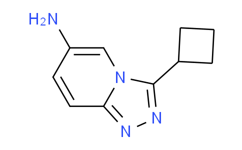 CAS No. 1249001-72-6, 3-Cyclobutyl-[1,2,4]triazolo[4,3-a]pyridin-6-amine