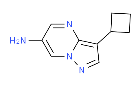 CAS No. 1707369-79-6, 3-Cyclobutylpyrazolo[1,5-a]pyrimidin-6-amine