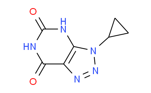 CAS No. 1355195-37-7, 3-Cyclopropyl-3H-[1,2,3]triazolo[4,5-d]pyrimidine-5,7(4H,6H)-dione