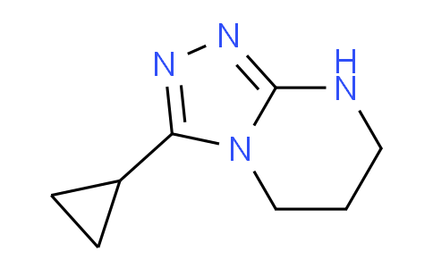 CAS No. 1365988-10-8, 3-Cyclopropyl-5,6,7,8-tetrahydro-[1,2,4]triazolo[4,3-a]pyrimidine