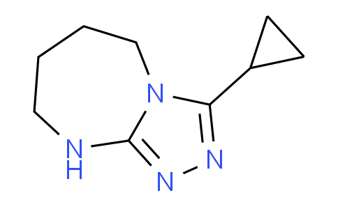 CAS No. 1365988-31-3, 3-Cyclopropyl-6,7,8,9-tetrahydro-5H-[1,2,4]triazolo[4,3-a][1,3]diazepine