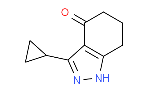 CAS No. 1367905-89-2, 3-Cyclopropyl-6,7-dihydro-1H-indazol-4(5H)-one
