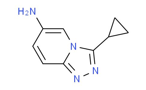CAS No. 1082471-97-3, 3-Cyclopropyl-[1,2,4]triazolo[4,3-a]pyridin-6-amine