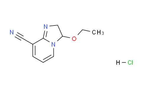 CAS No. 1306738-62-4, 3-Ethoxy-2,3-dihydroimidazo[1,2-a]pyridine-8-carbonitrile hydrochloride