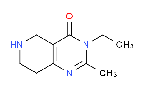 CAS No. 1505094-40-5, 3-Ethyl-2-methyl-5,6,7,8-tetrahydropyrido[4,3-d]pyrimidin-4(3H)-one