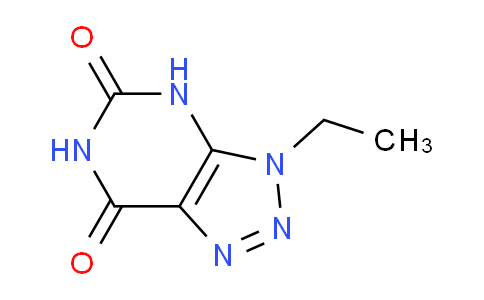 CAS No. 2083-07-0, 3-Ethyl-3H-[1,2,3]triazolo[4,5-d]pyrimidine-5,7(4H,6H)-dione