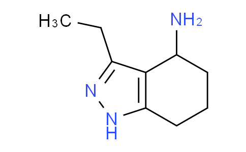 CAS No. 1504018-67-0, 3-Ethyl-4,5,6,7-tetrahydro-1H-indazol-4-amine