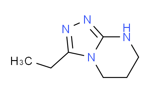 CAS No. 154641-04-0, 3-Ethyl-5,6,7,8-tetrahydro-[1,2,4]triazolo[4,3-a]pyrimidine