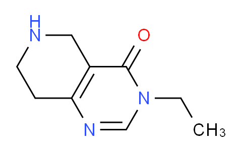 CAS No. 1544848-47-6, 3-Ethyl-5,6,7,8-tetrahydropyrido[4,3-d]pyrimidin-4(3H)-one