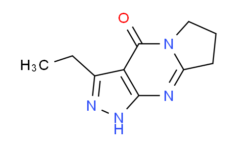 CAS No. 1707571-55-8, 3-Ethyl-7,8-dihydro-1H-pyrazolo[3,4-d]pyrrolo[1,2-a]pyrimidin-4(6H)-one