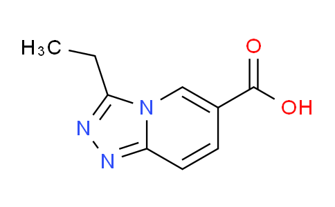 CAS No. 1031937-63-9, 3-Ethyl-[1,2,4]triazolo[4,3-a]pyridine-6-carboxylic acid